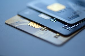 Credit cards representing how bankruptcy can affect your credit
